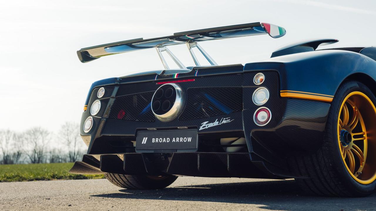 2018 Pagani Zonda Unica