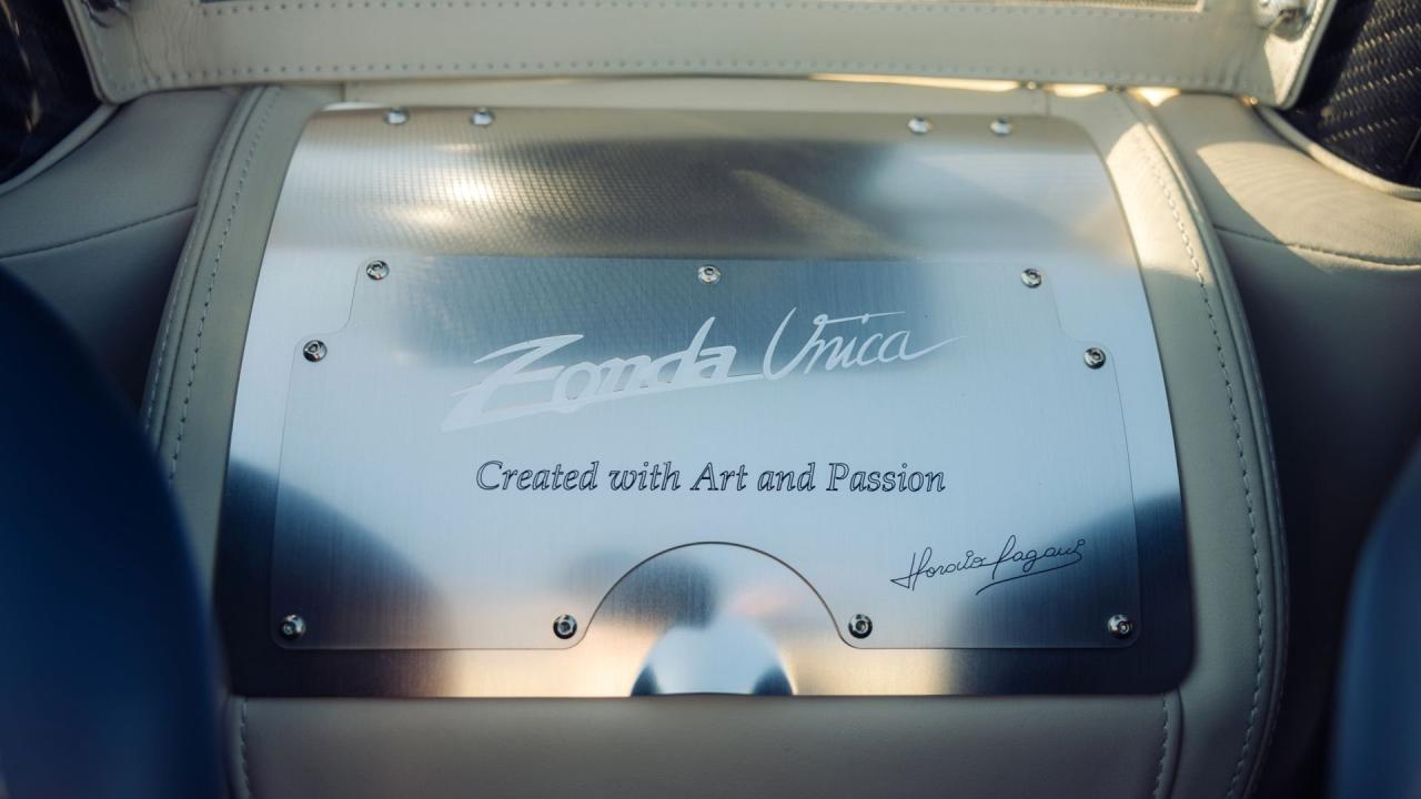 2018 Pagani Zonda Unica