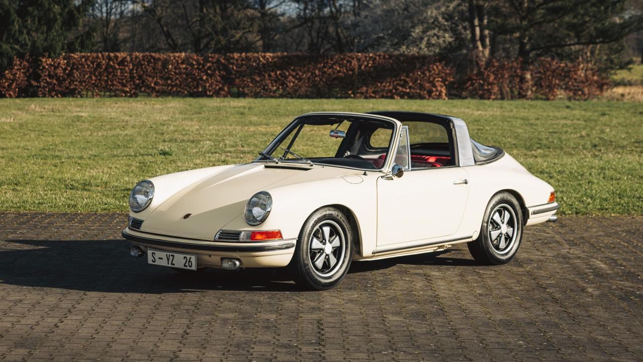 1966 Porsche 911 S Soft Window Targa Experimental Test Car ex-Neerpasch