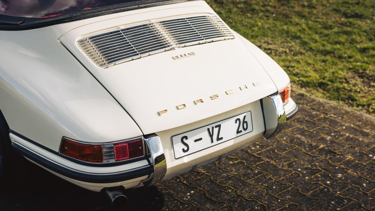 1966 Porsche 911 S Soft Window Targa Experimental Test Car ex-Neerpasch