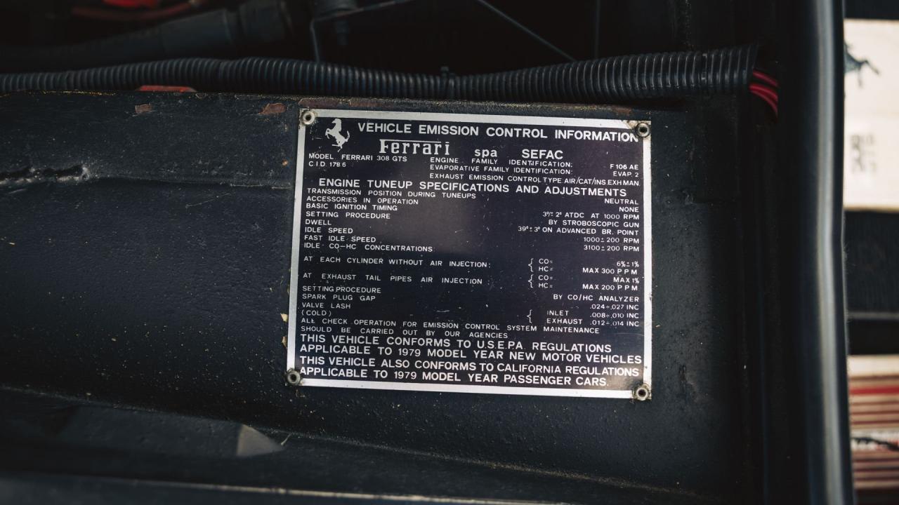 1979 Ferrari 308 GTS