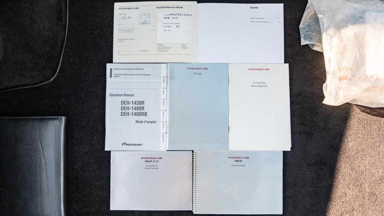 1993 Porsche 968 Club Sport