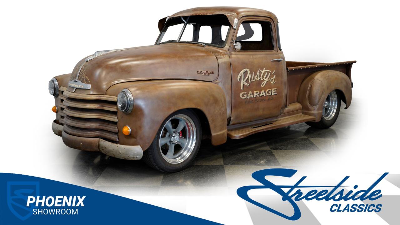 1953 Chevrolet 3100 5 Window Rustrod