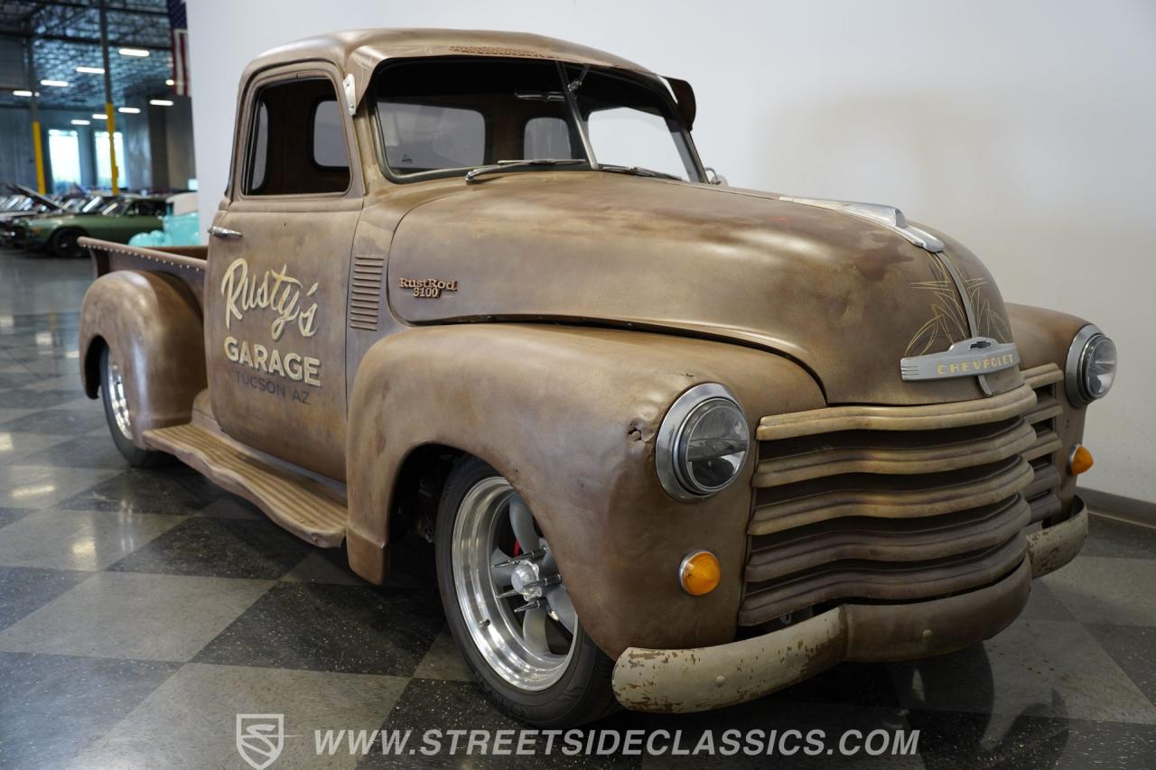 1953 Chevrolet 3100 5 Window Rustrod