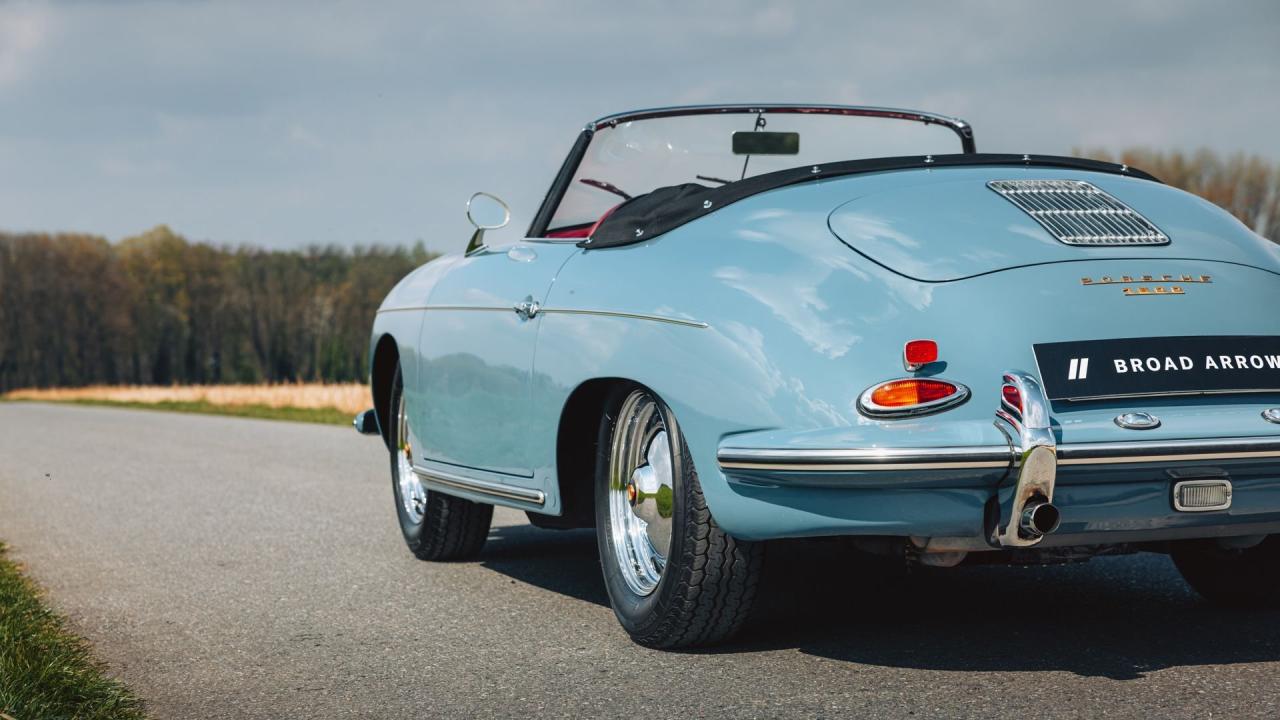 1960 Porsche 356 B 1600 Roadster