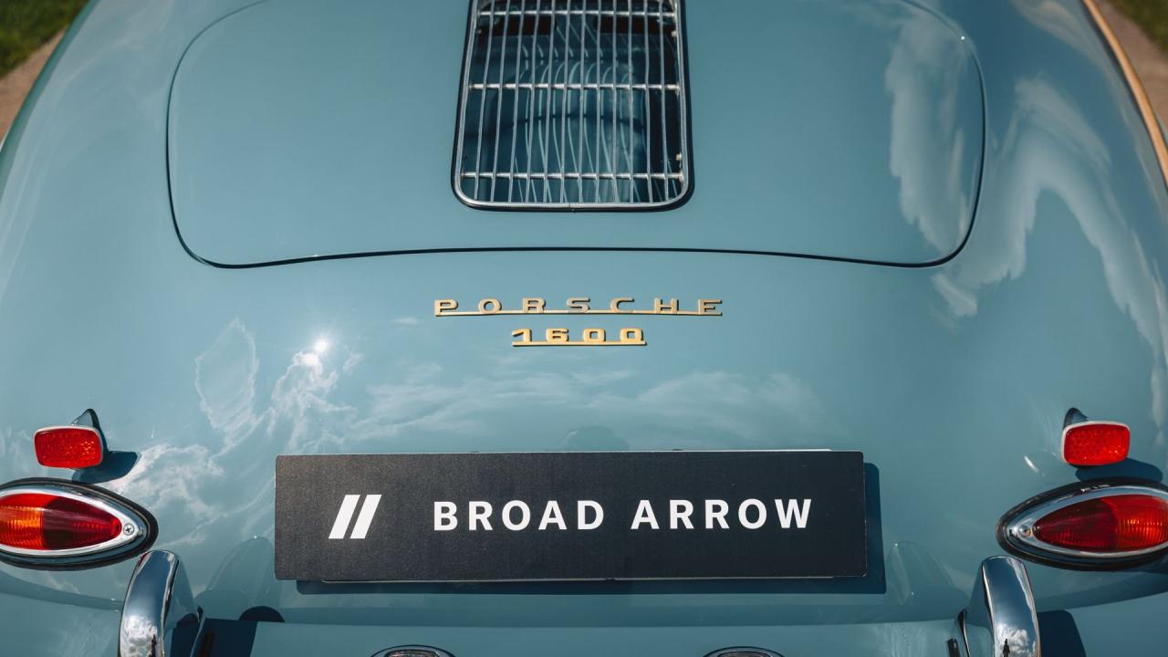 1960 Porsche 356 B 1600 Roadster