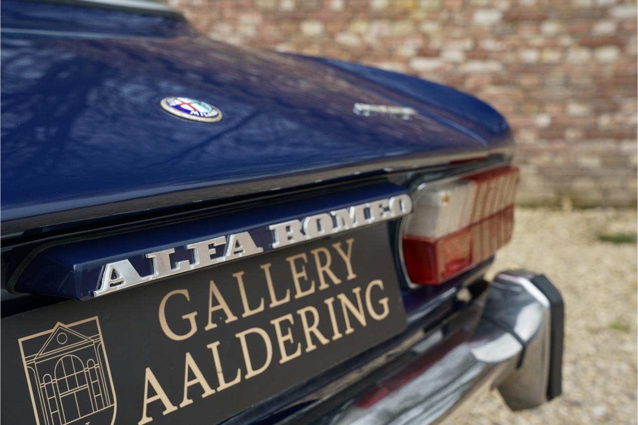 1974 Alfa Romeo GTV 2000 Bertone &ldquo;Blu Ollandese over Naturale&rdquo;