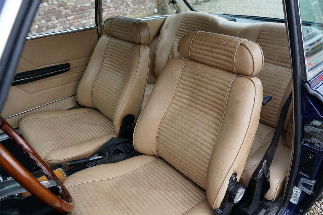 1974 Alfa Romeo GTV 2000 Bertone &ldquo;Blu Ollandese over Naturale&rdquo;