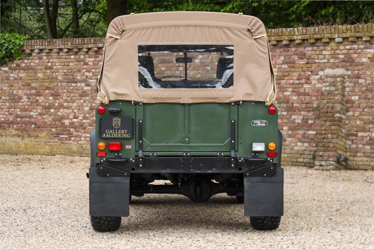 1990 Land Rover 90 Pick-up with canvas top &ldquo;Restored-rebuilt-renewed&rdquo;