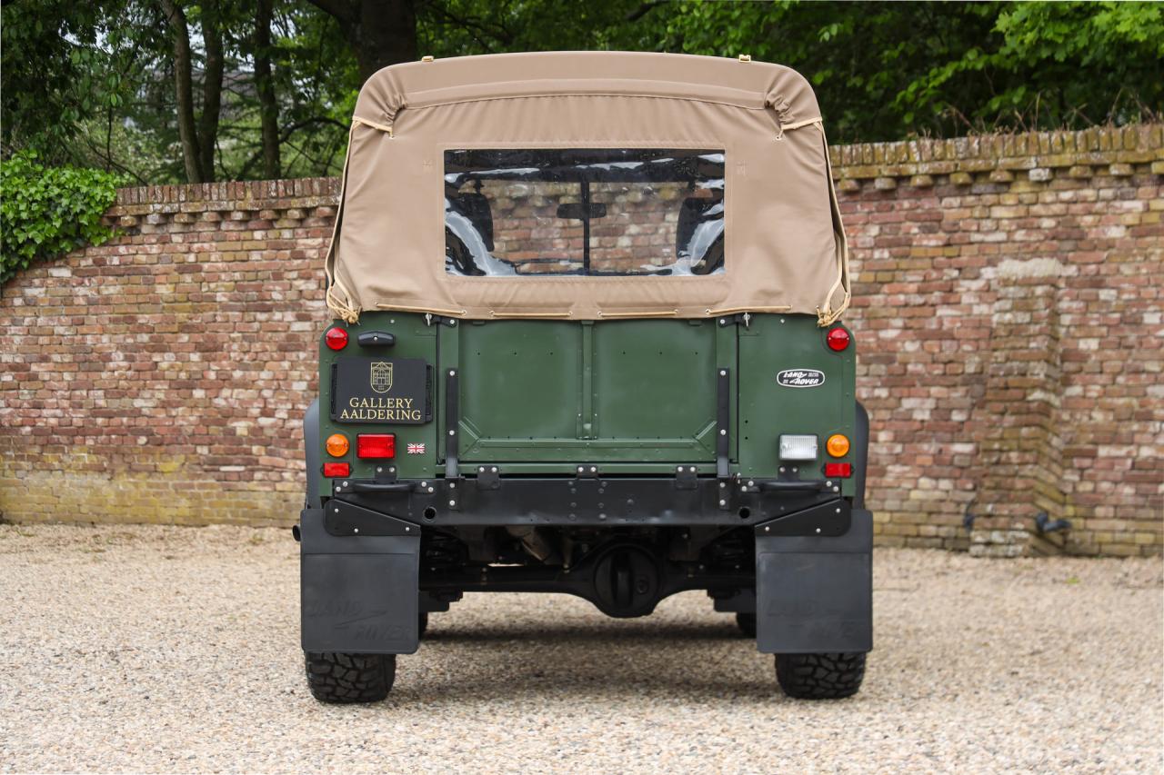 1990 Land Rover 90 Pick-up with canvas top &ldquo;Restored-rebuilt-renewed&rdquo;