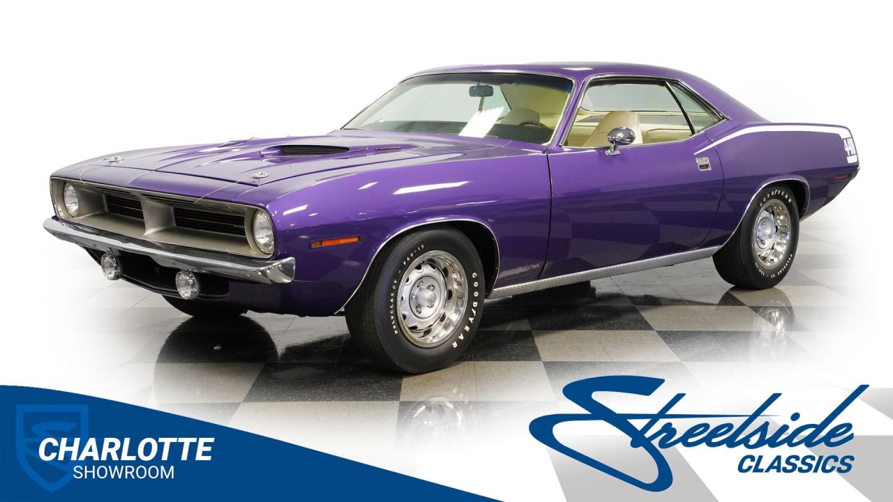 1970 Plymouth Cuda 440 6-Barrel
