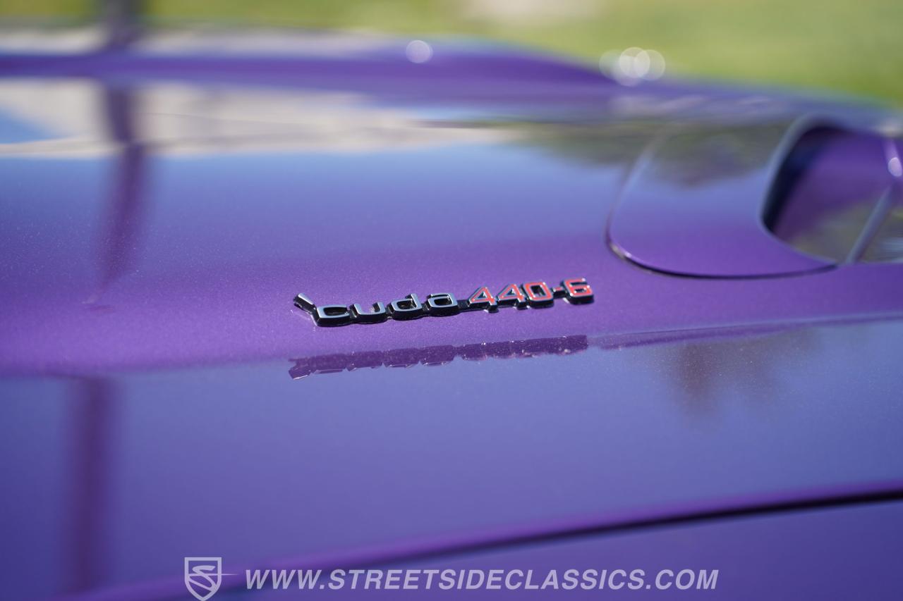 1970 Plymouth Cuda 440 6-Barrel