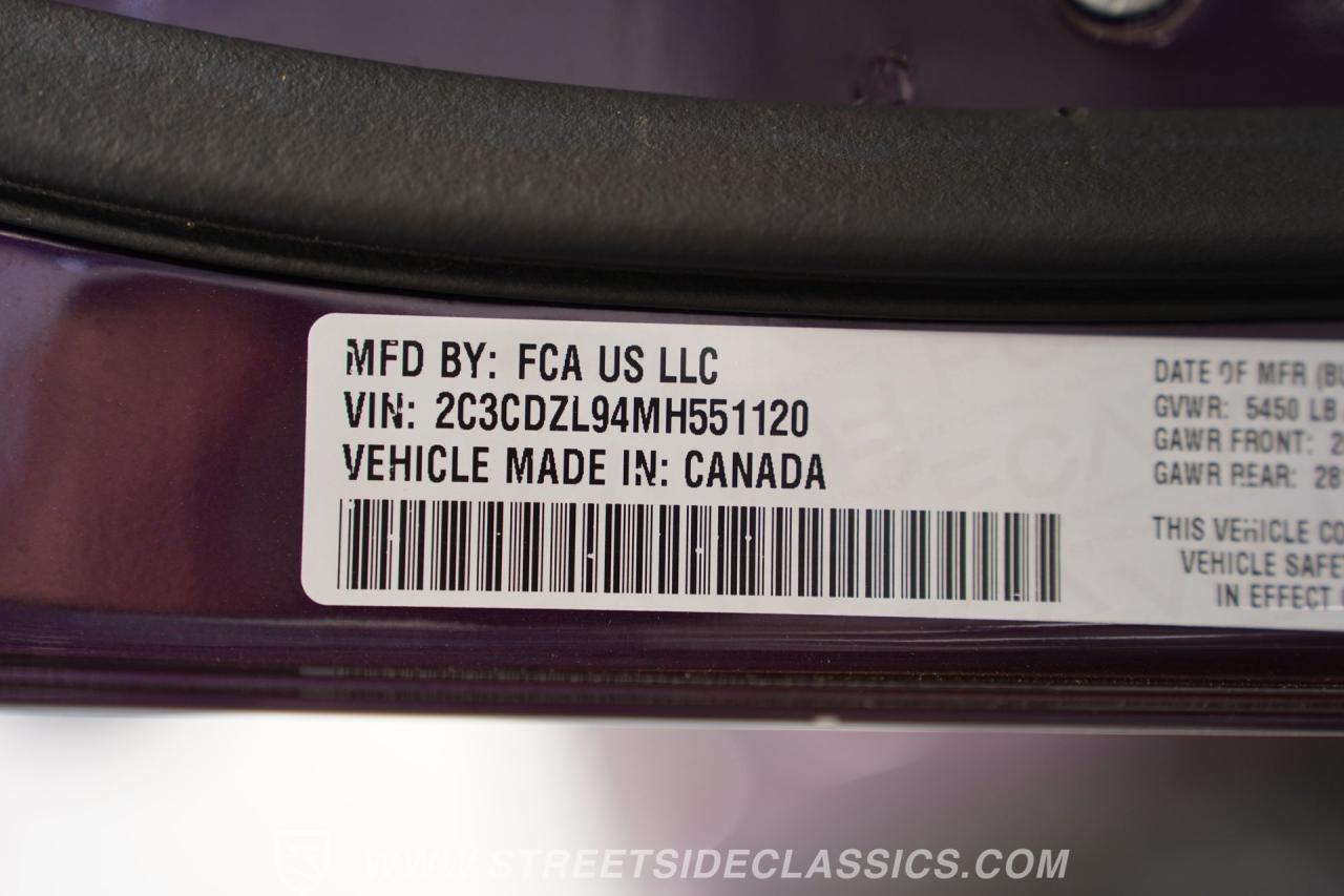 2021 Dodge Challenger SRT Super Stock