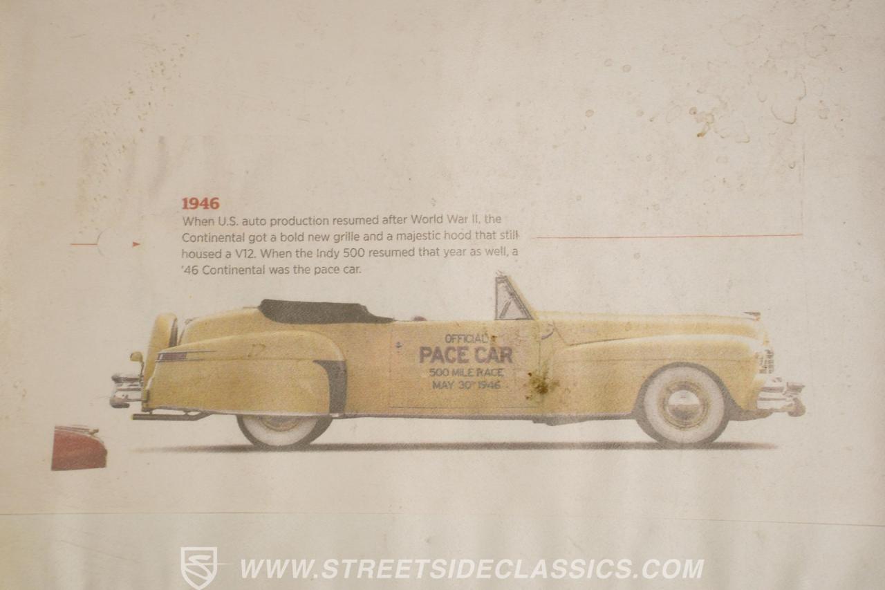 1946 Lincoln Continental Convertible