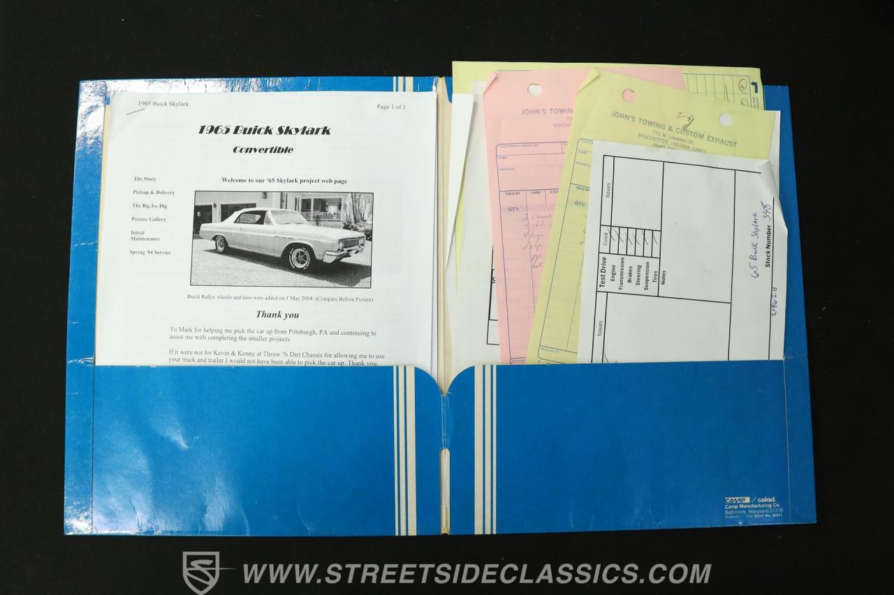 1965 Buick Skylark Convertible