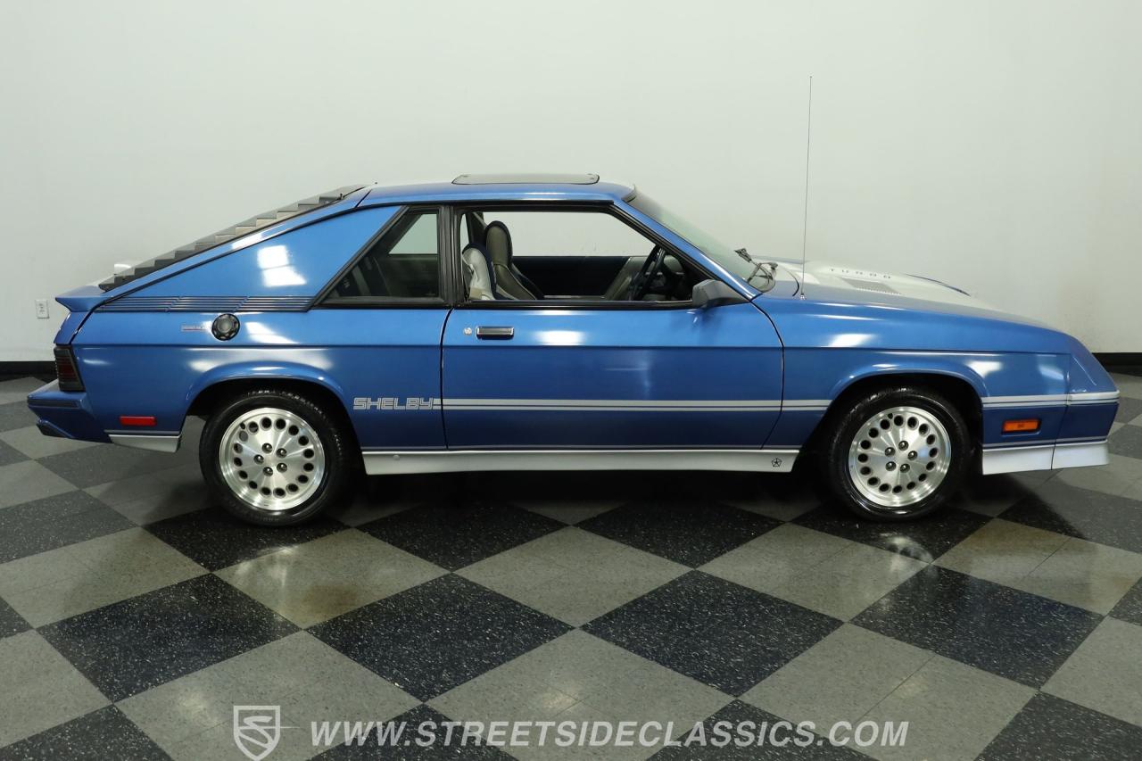1986 Dodge Charger Shelby Turbo