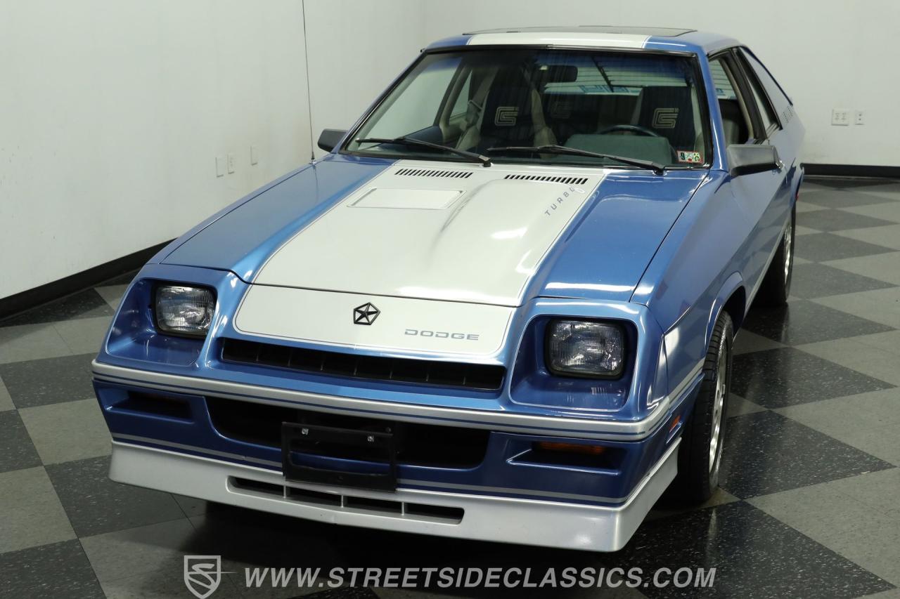 1986 Dodge Charger Shelby Turbo