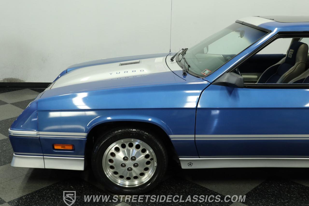 1986 Dodge Charger Shelby Turbo