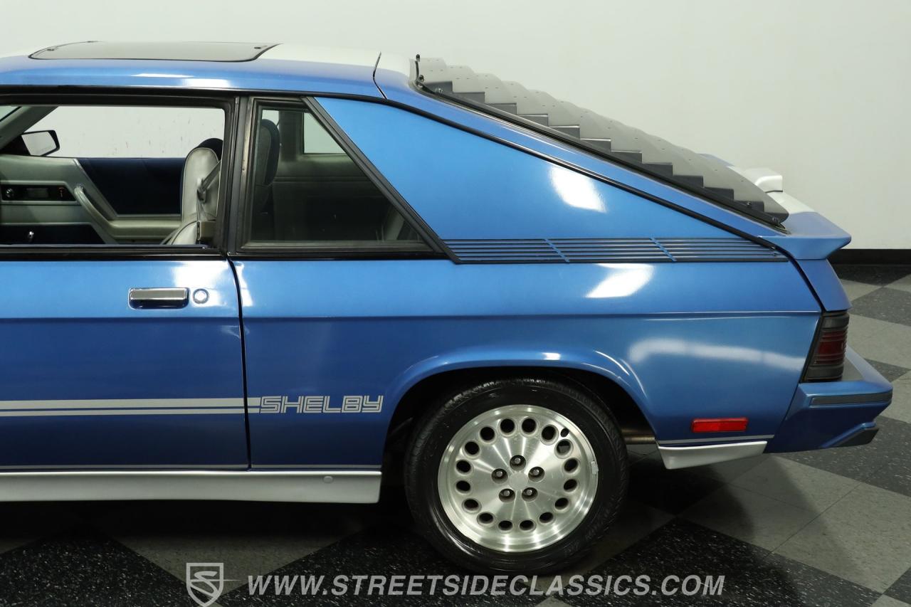 1986 Dodge Charger Shelby Turbo
