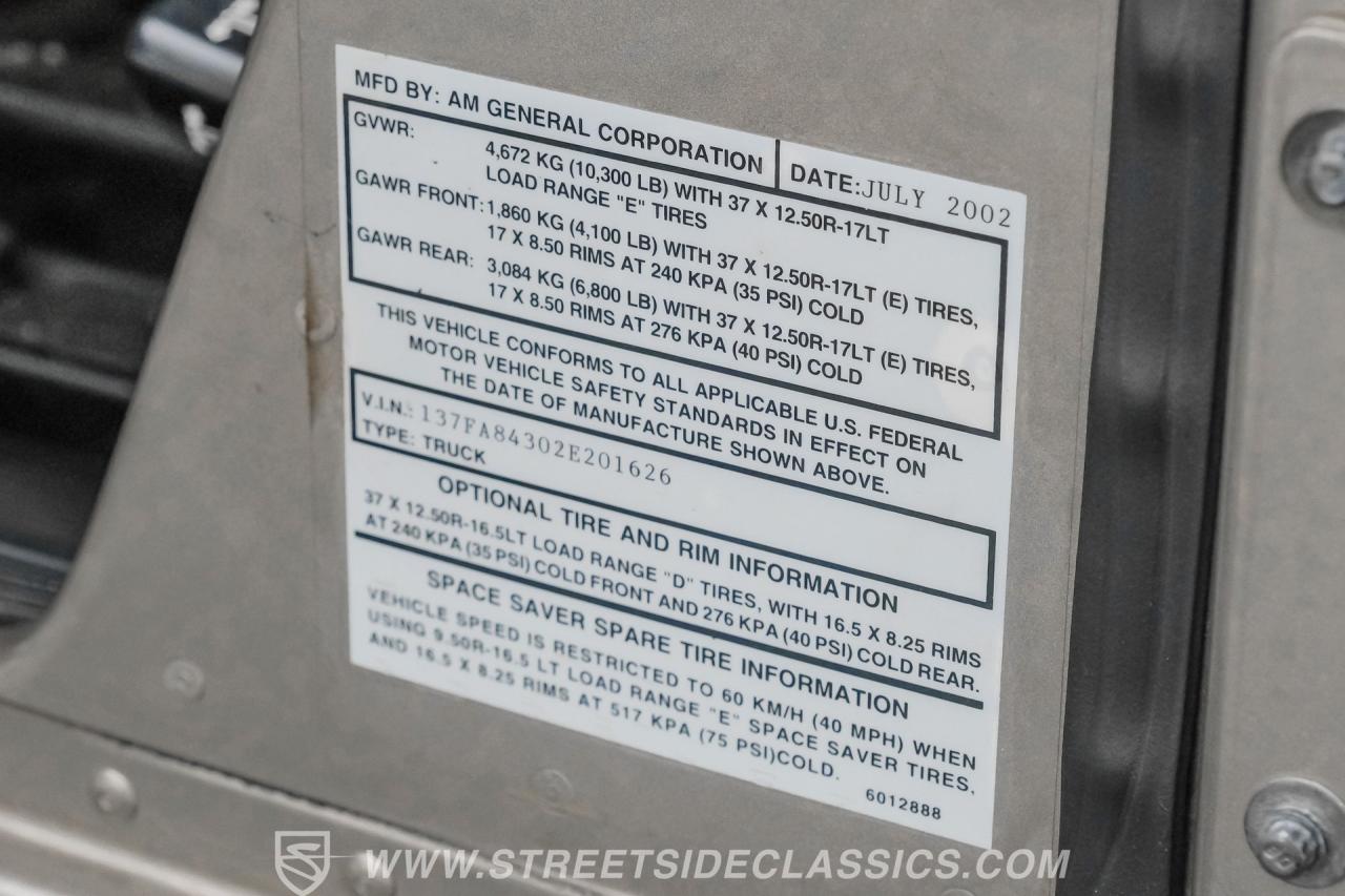 2002 Hummer H1 Wagon Predator Conversion