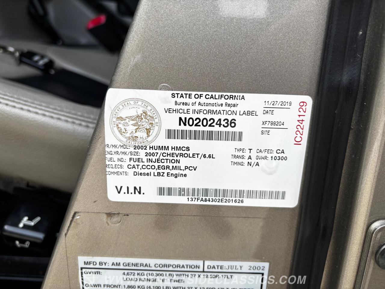 2002 Hummer H1 Wagon Predator Conversion