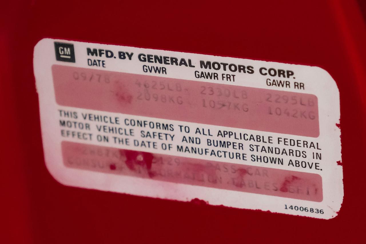 1979 Pontiac Firebird Trans Am