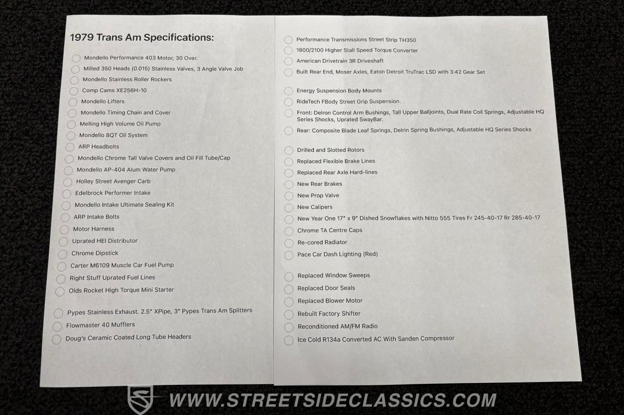 1979 Pontiac Firebird Trans Am