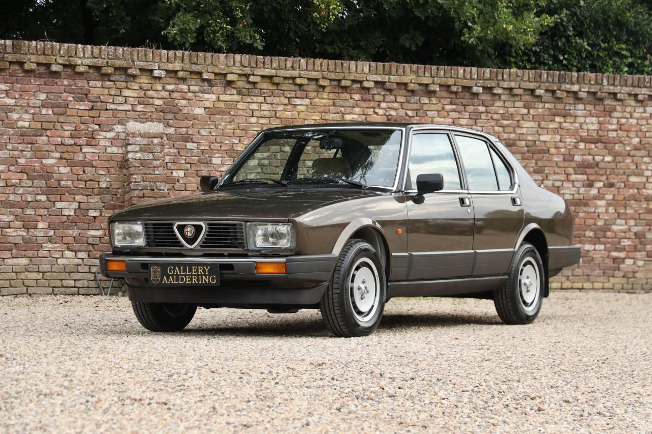 1984 Alfa Romeo Alfetta 2.0 &ldquo;51.000 kilometers&rdquo;