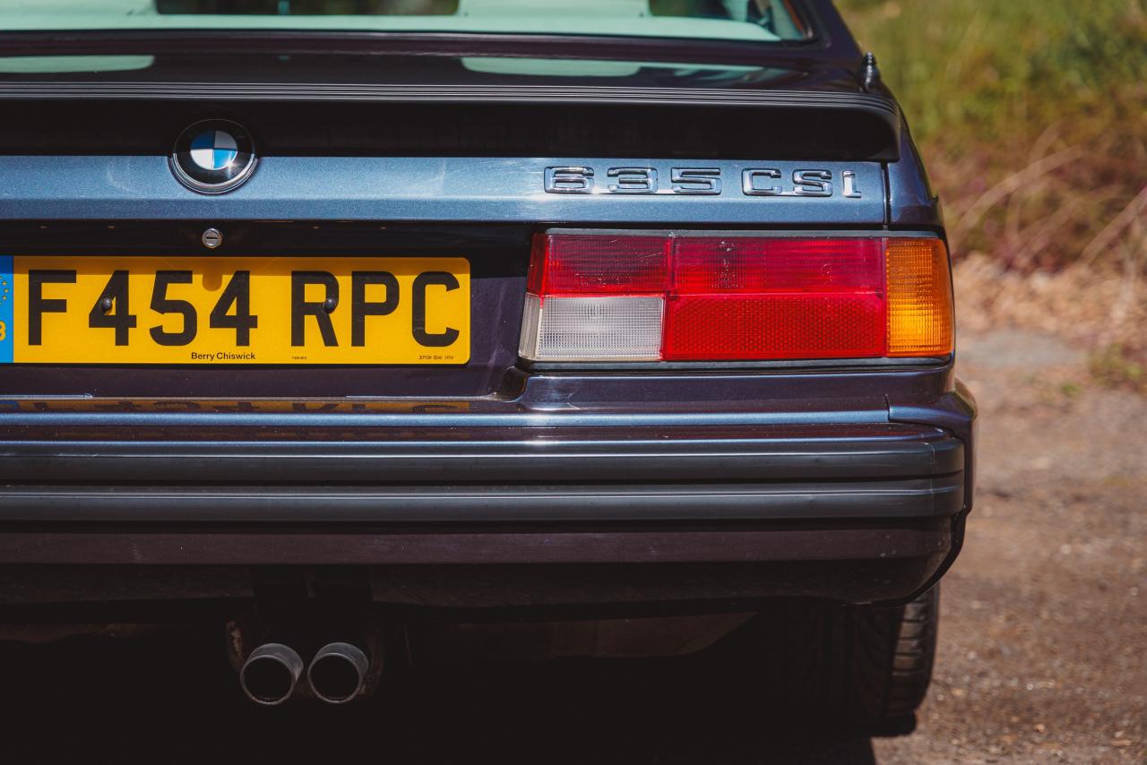 1989 BMW 635CSi Motorsport Edition