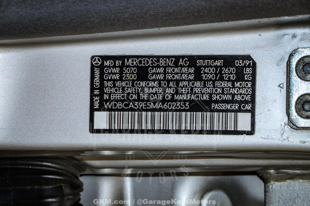 1991 Mercedes - Benz 560-Class