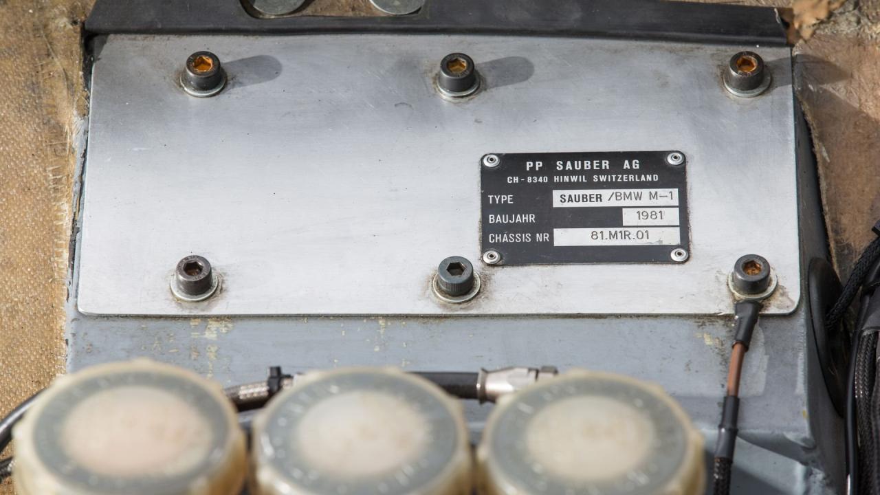 1981 Sauber BMW M1 Group 5