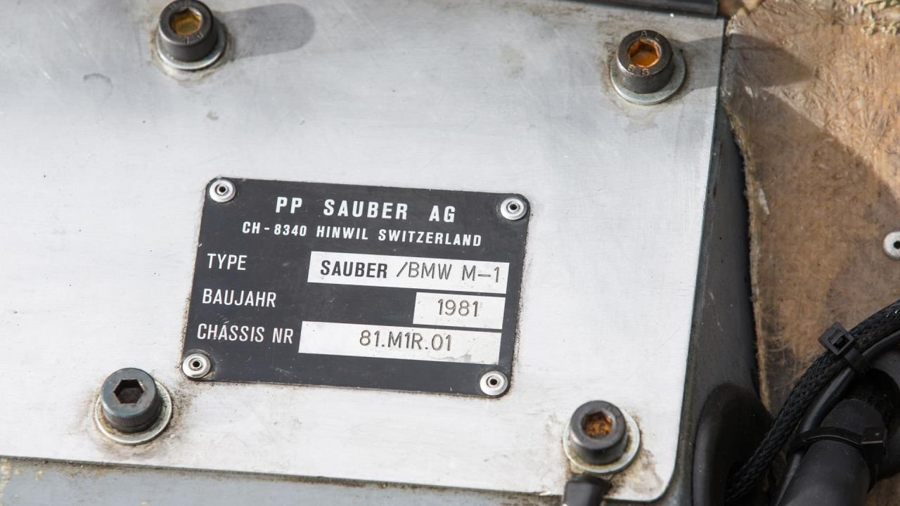 1981 Sauber BMW M1 Group 5