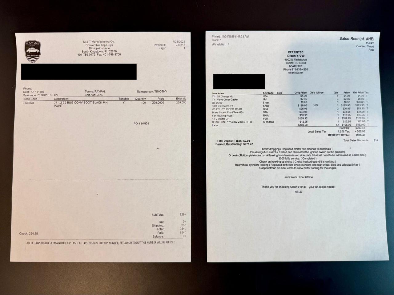 1978 Volkswagen Super Beetle Convertible
