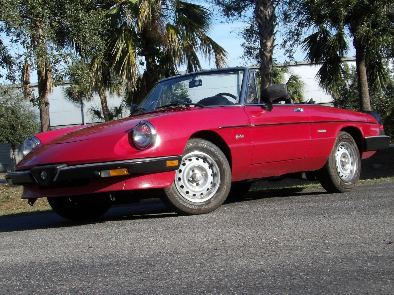 1986 Alfa Romeo Spider Graduate