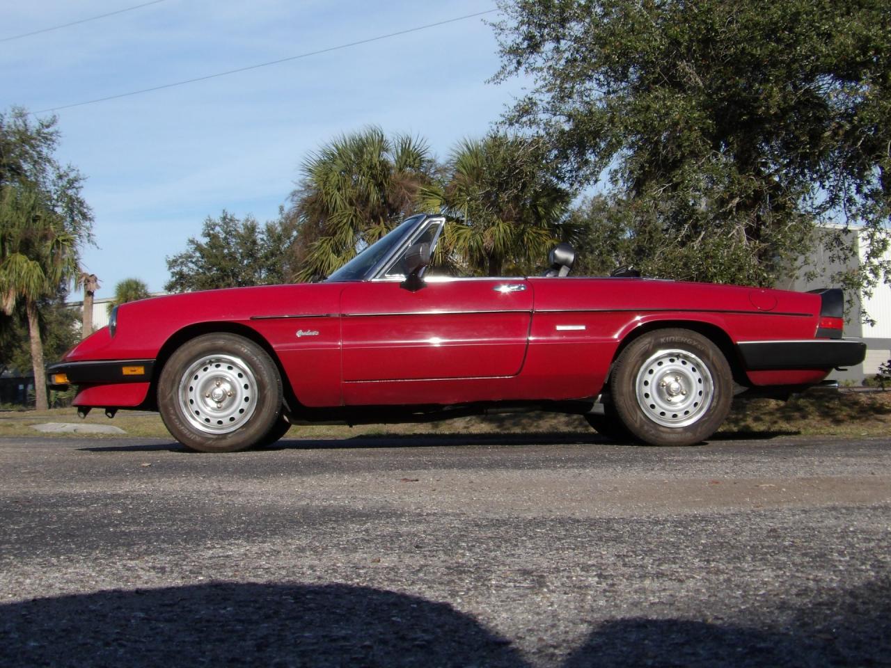 1986 Alfa Romeo Spider Graduate