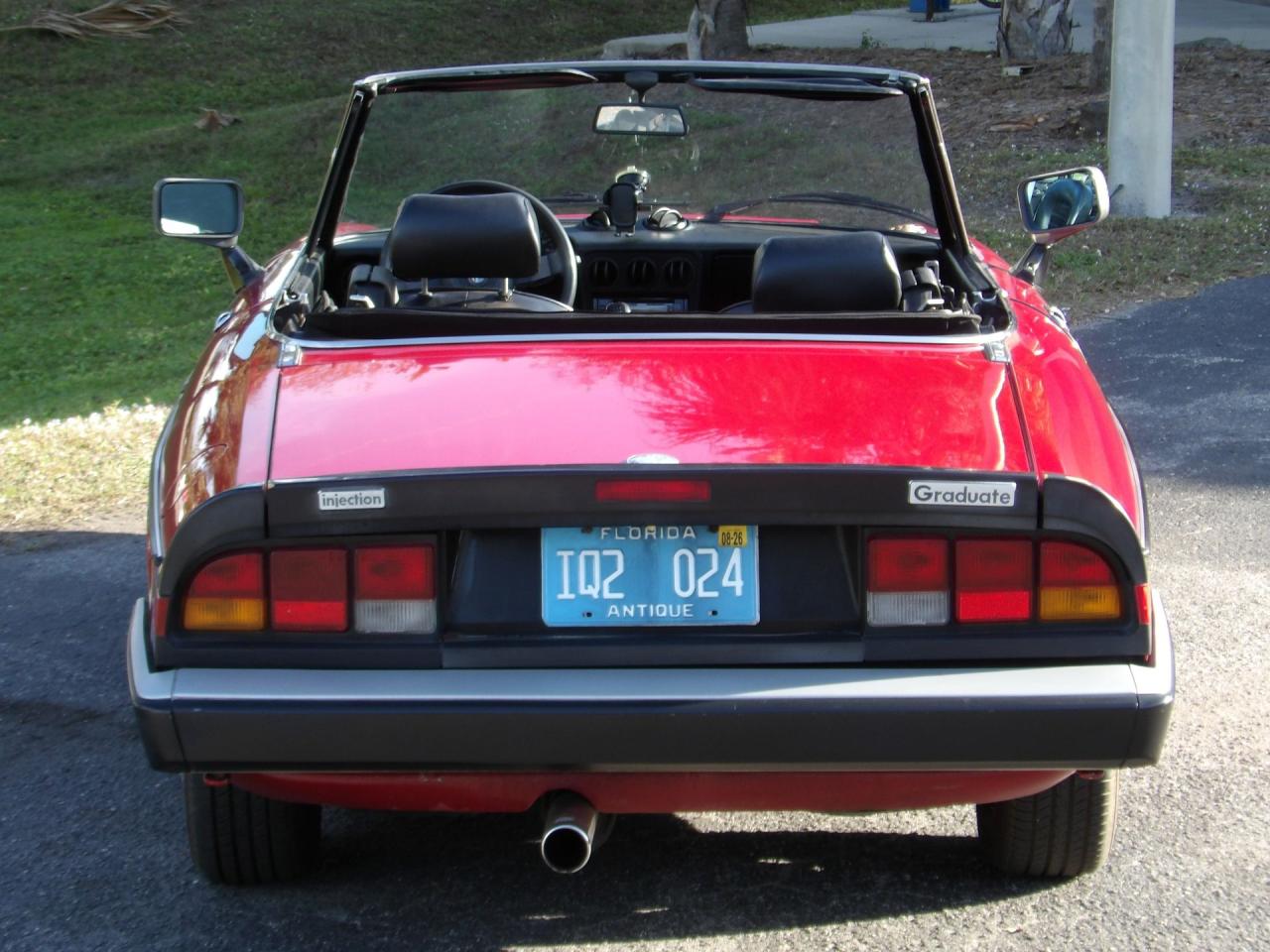1986 Alfa Romeo Spider Graduate