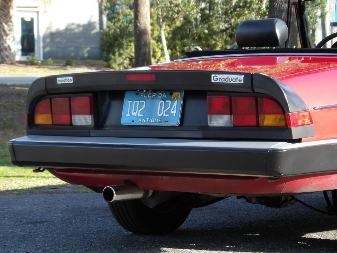 1986 Alfa Romeo Spider Graduate