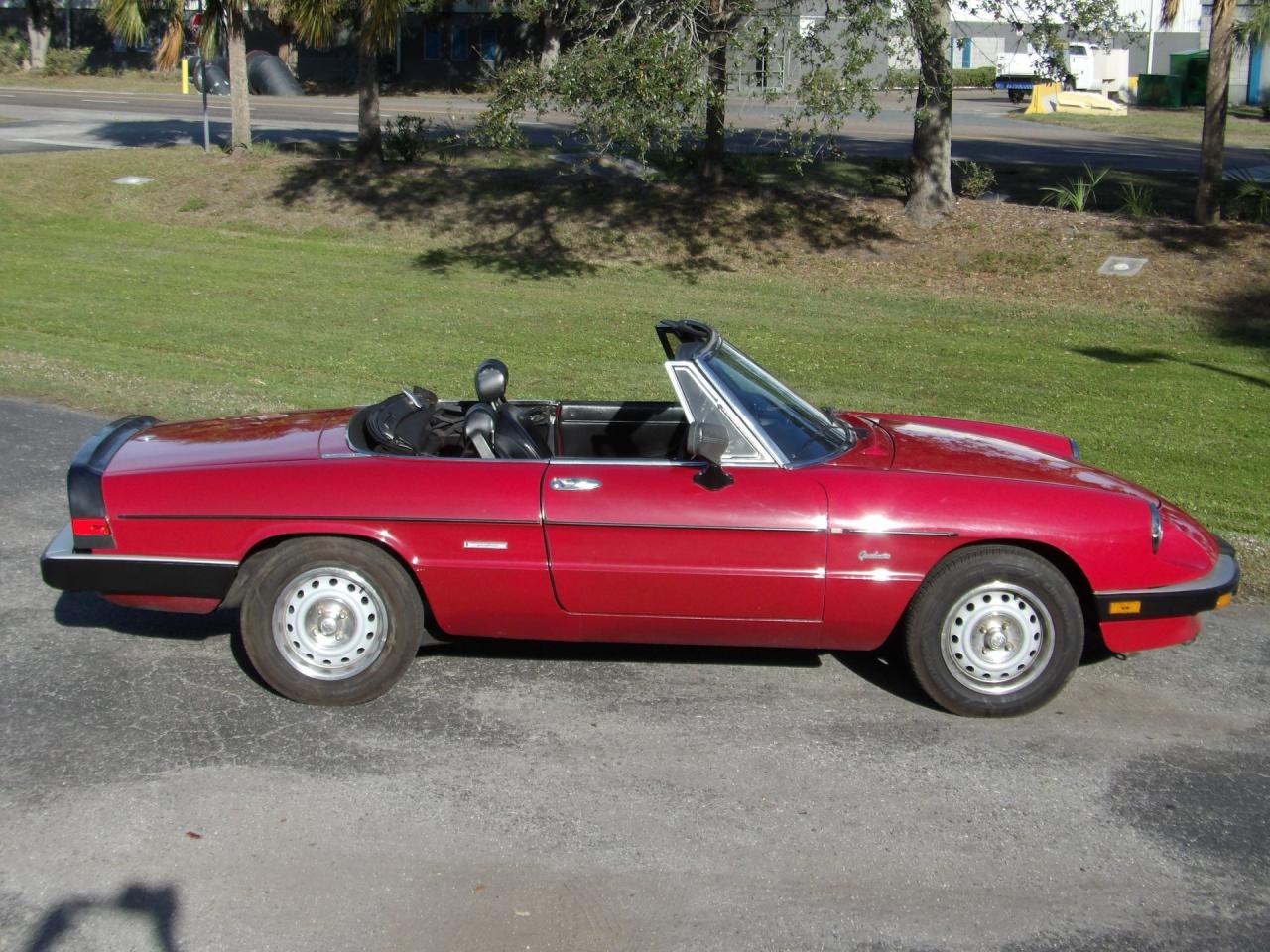 1986 Alfa Romeo Spider Graduate