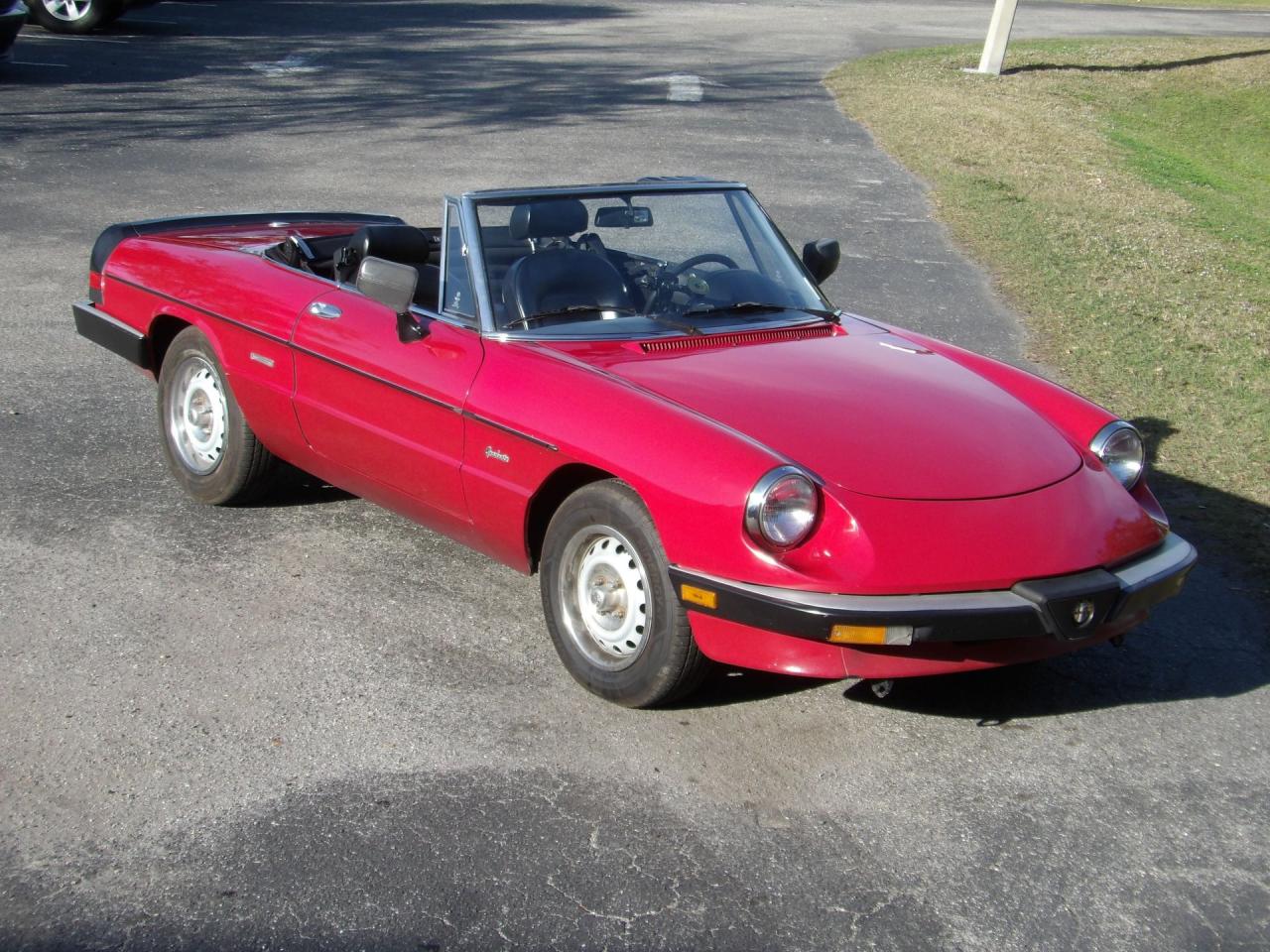 1986 Alfa Romeo Spider Graduate