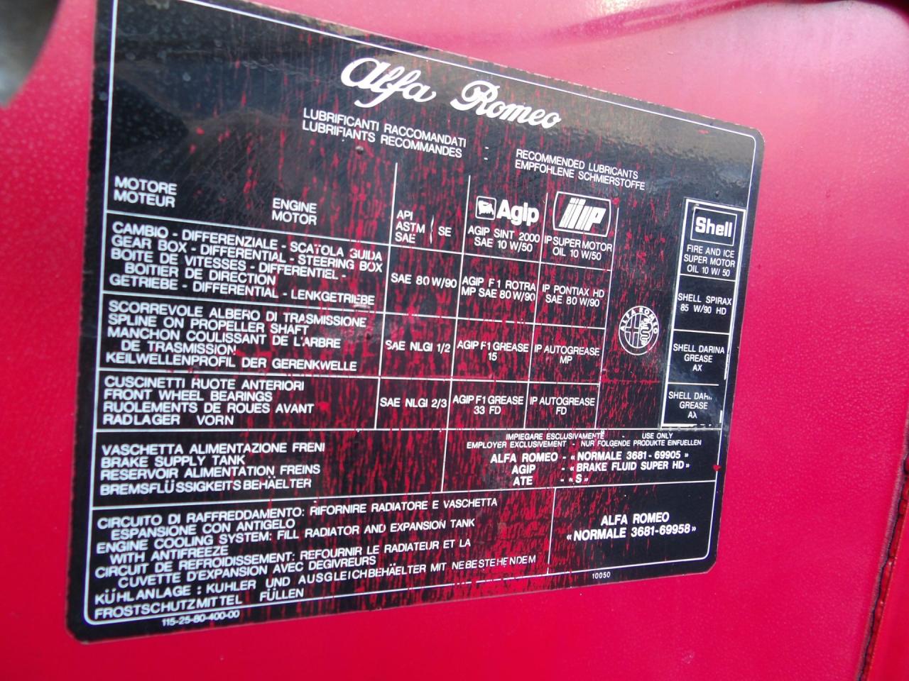 1986 Alfa Romeo Spider Graduate