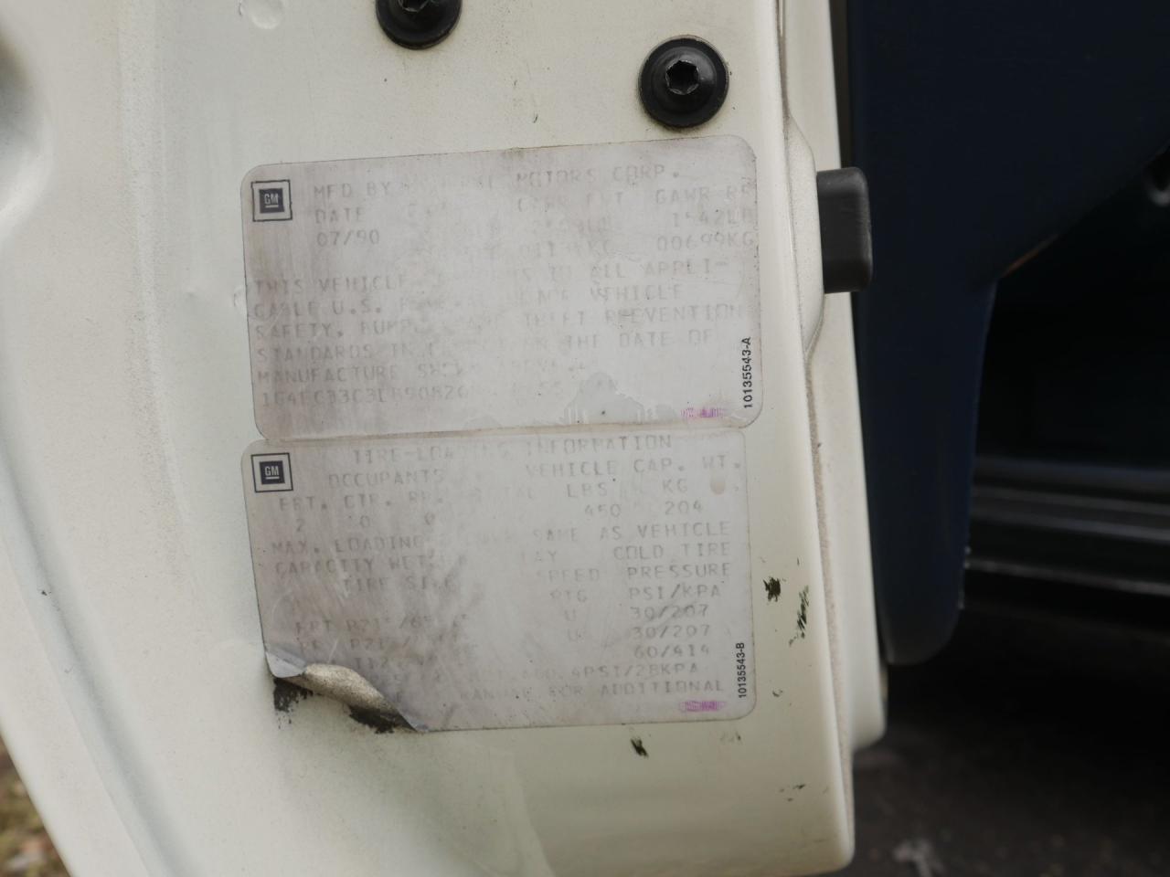 1990 Buick Reatta Convertible