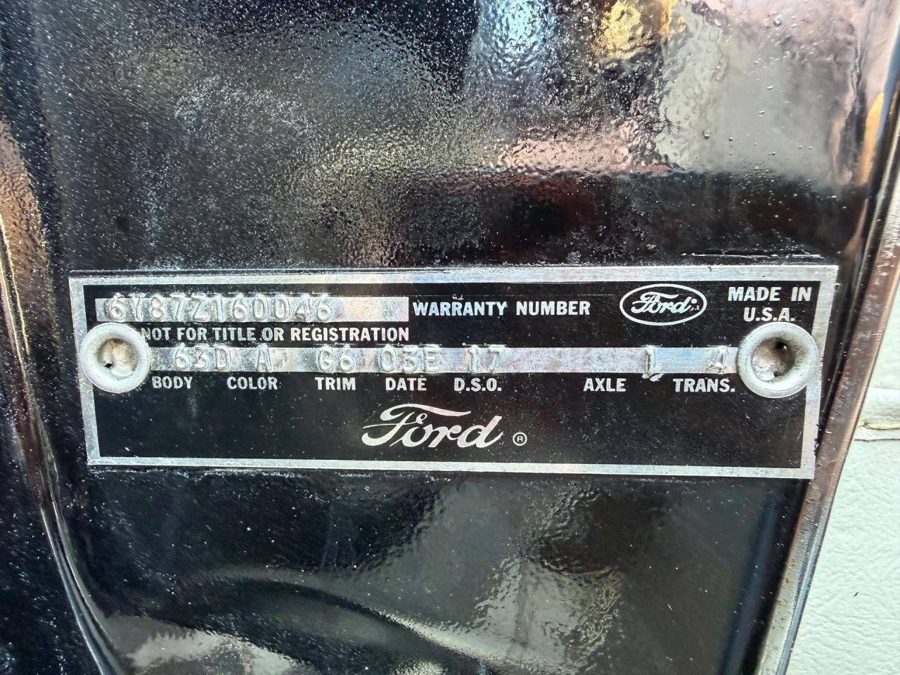 1966 Ford Thunderbird Landau