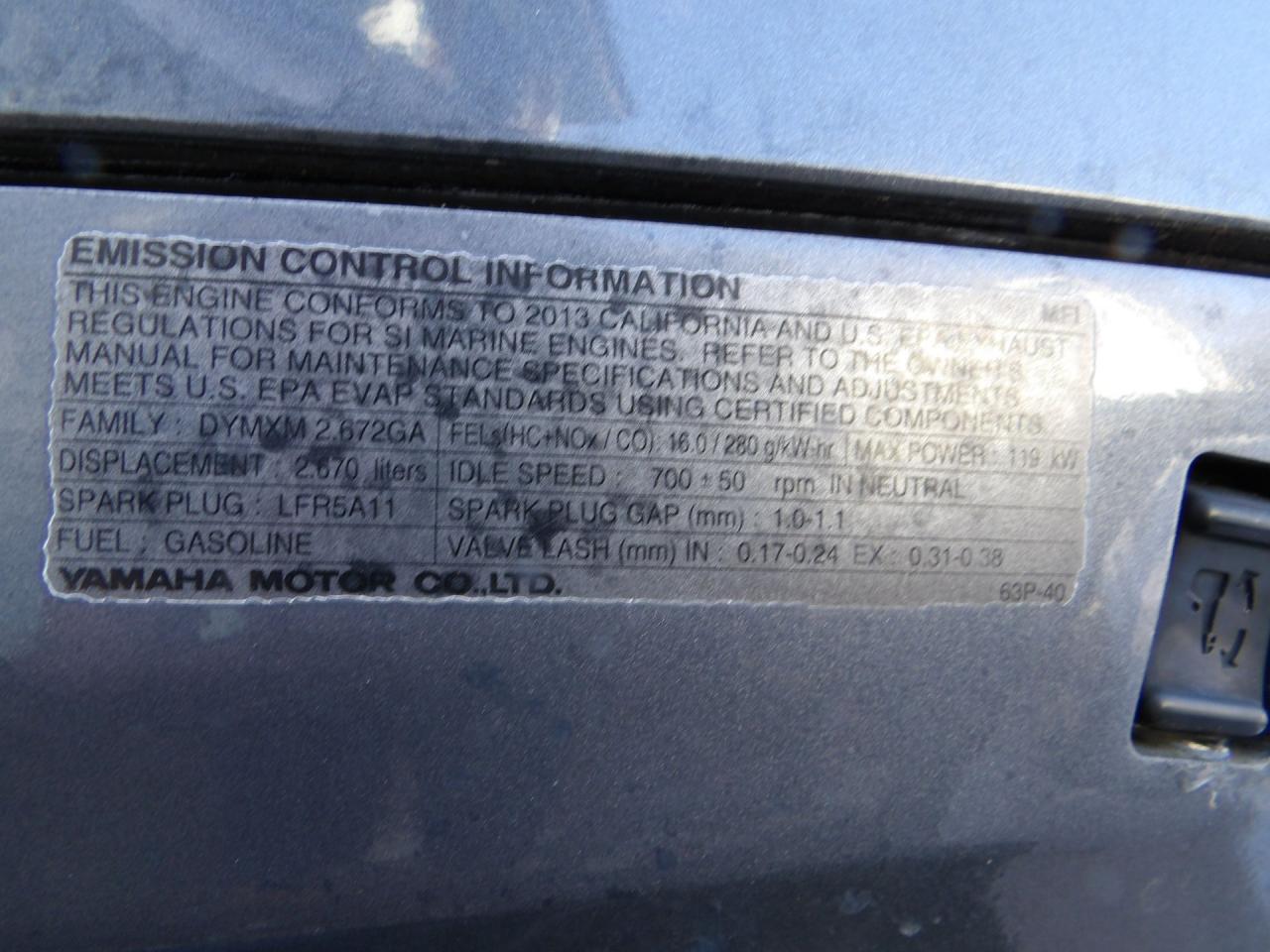 2013 Hurricane Sun Deck 203 Sport