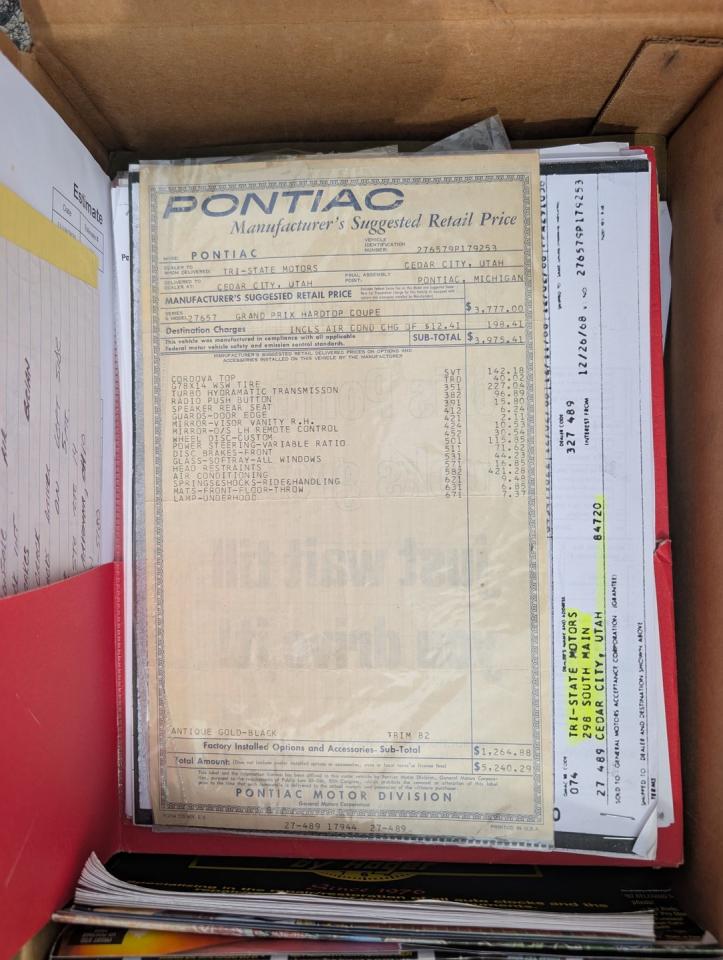 1969 Pontiac Grand Prix J