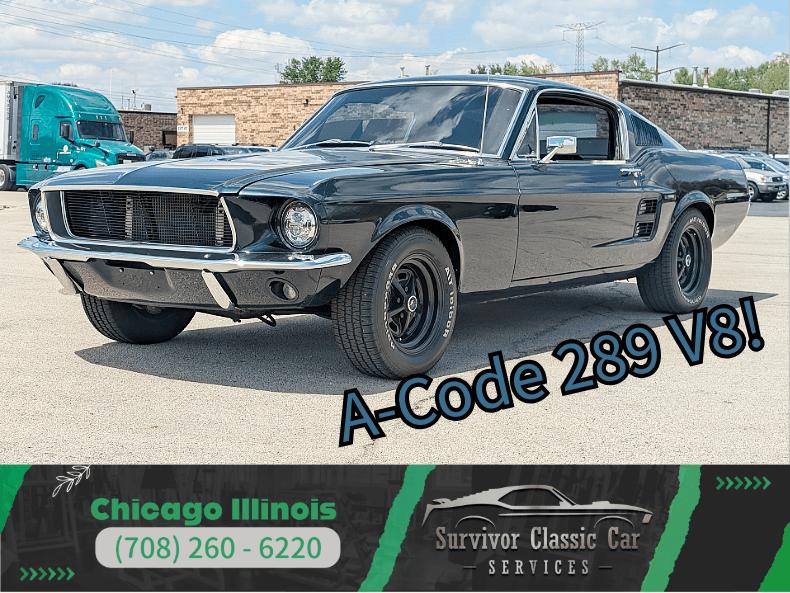 1967 Ford Mustang A-Code Fastback 2+2