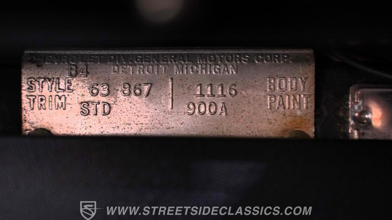 1963 Chevrolet Corvette Convertible