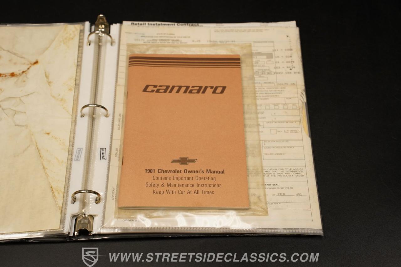 1981 Chevrolet Camaro Z28