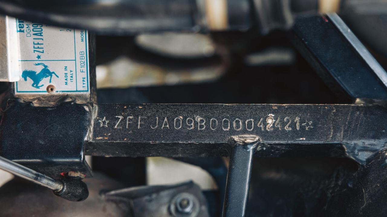 1980 Ferrari 512 BBi