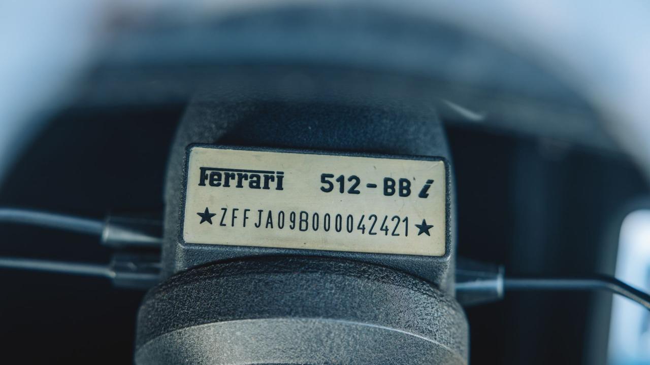 1980 Ferrari 512 BBi