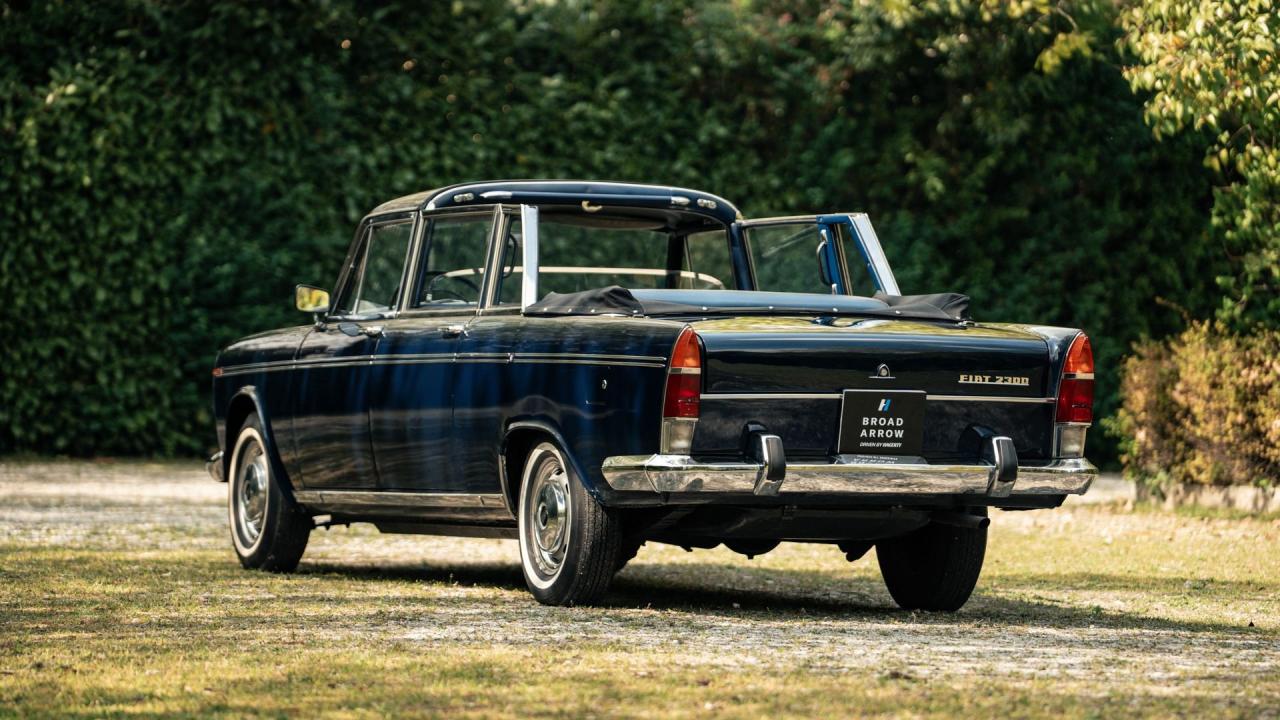 1963 Fiat 2300 Presidenziale Landaulette by Carrozzeria Francis Lombardi